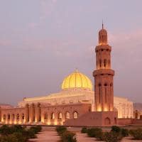 Grande mesquita em muscat