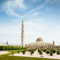 Muscat grande mesquita do sult o qaboos em om 