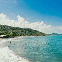 Paisagem natural com vista mar em puerto barranquilla