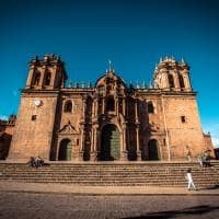 Peru cusco catedral fachada