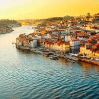 Portugal porto city por do sol