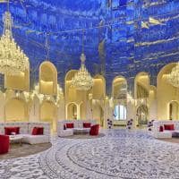 Qatar doha raffles lobby