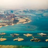 Qatar vista aerea parcial de doha