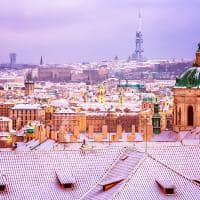 St nicholas church in prague czech republic beautiful architecture in baroque style wonderful citysc