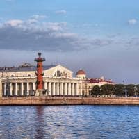 Ponte do Palácio, em São Petersburgo - Rússia.