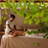 Massagem Beachfront Spa Cottage, Denis Private Island