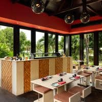 Raffles seychelles sushi roonm