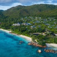 Raffles seychelles vista aerea hotel