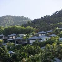 Raffles seychelles vista das villas