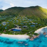 Raffles seychelles vista frontal