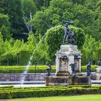 Fonte do Palácio Drottningholm - Estocolmo, Suécia.