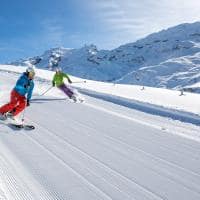 Engelberg titlis casal esqui