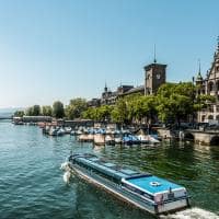 Switzerland tourism andre meier zuerich limmatschiff