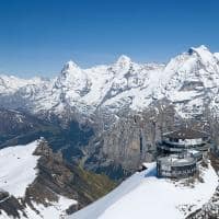 Switzerland tourism restaurante giratorio schilthorn