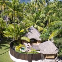 Vista aérea Garden Pool Villa Bora Bora Pearl Beach Resort