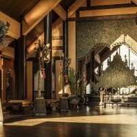 Tailandia anantara goldentriagleelephantcamp lobby