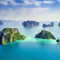 Tailandia kohyao ilha aerea