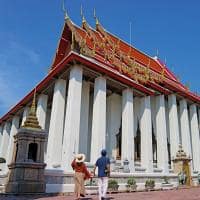 Templo buda reclinado bangkok