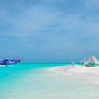 The nautilus maldives picnic no banco de areia