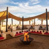 Anantara sahara tozeur resort arabian nights courtyard fogueira