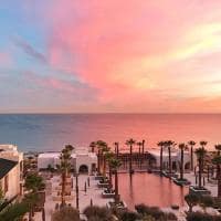 Four seasons hotel tunis por do sol