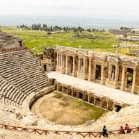 Teatro romano de Hierápolis - Pamukkale, Turquia.