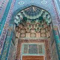 Samarkand medieval necropolis complex of shah i zinda samarkand