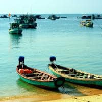 Vietna phuquoc barco pesca