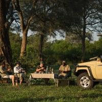 Zimbabue great plains mpala jena camp safari sundowner